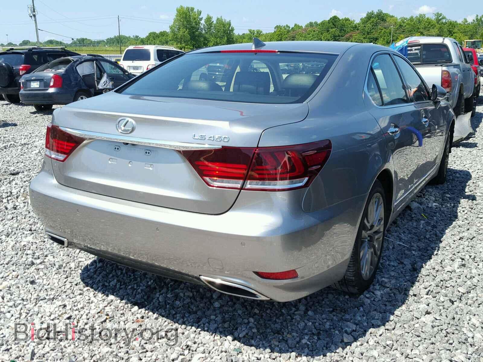 2017 LEXUS LS460 - VIN: JTHBL5EF8H5146850 - Фото 4
