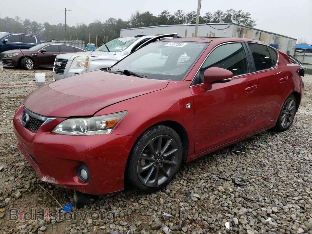 Photo JTHKD5BH4C2096591 - LEXUS CT 200 2012