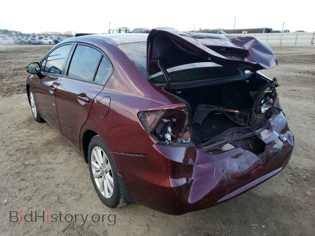 2012 HONDA CIVIC - VIN: 2HGFB2F91CH506265 - Фото 3