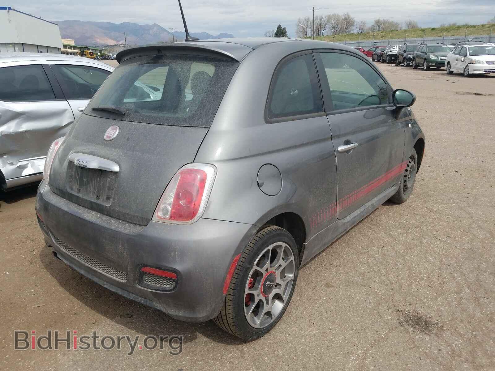 2012 FIAT 500 - VIN: 3C3CFFBR4CT303823 - Фото 4