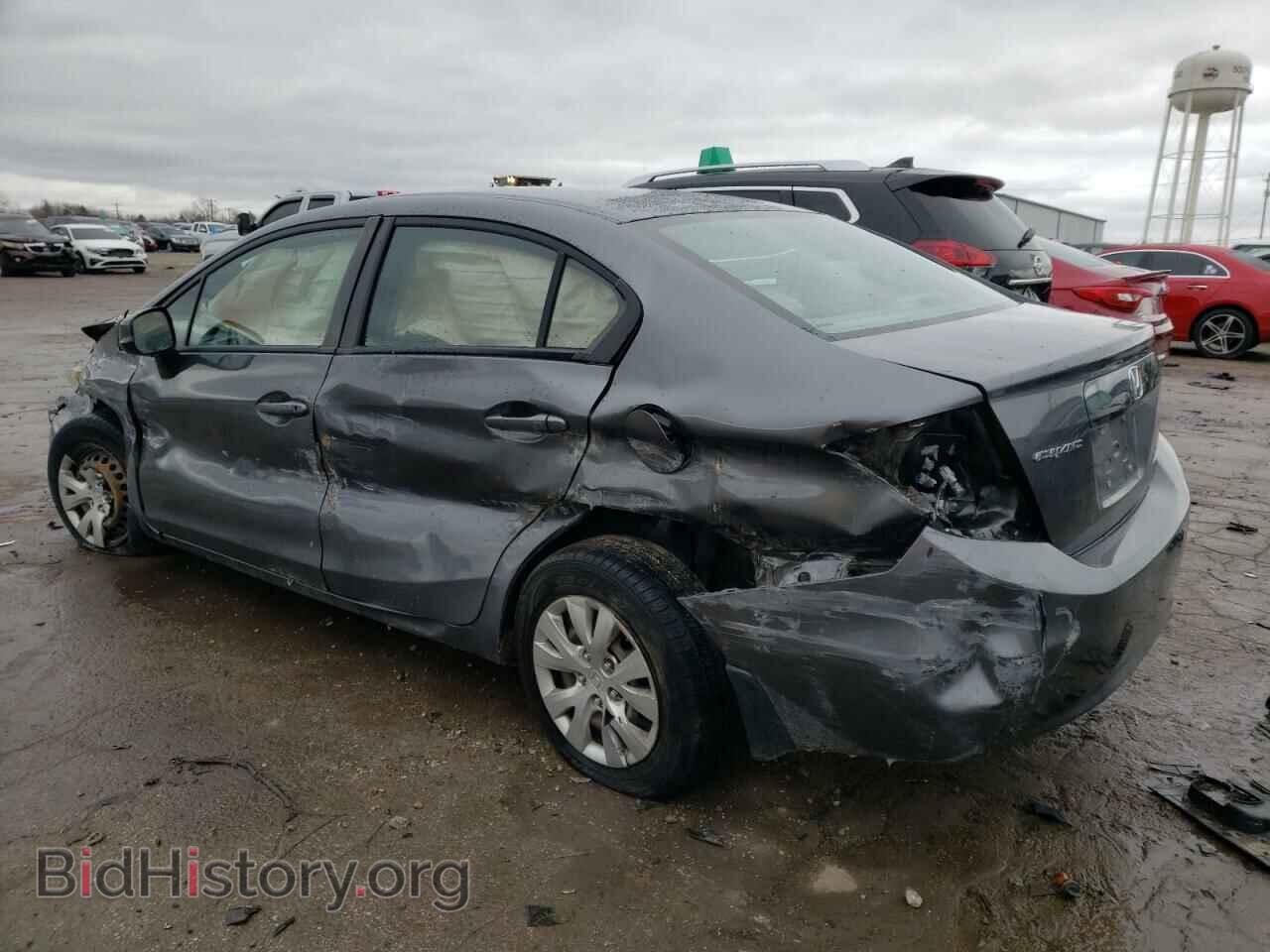 2012 HONDA CIVIC - VIN: 19XFB2F56CE062842 - Фото 2