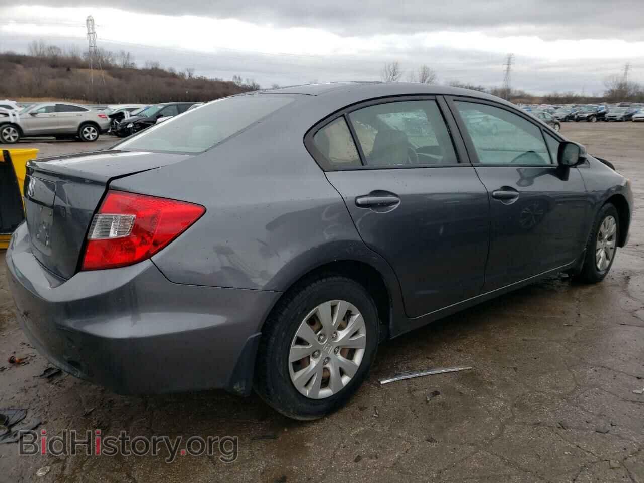 2012 HONDA CIVIC - VIN: 19XFB2F56CE062842 - Фото 3