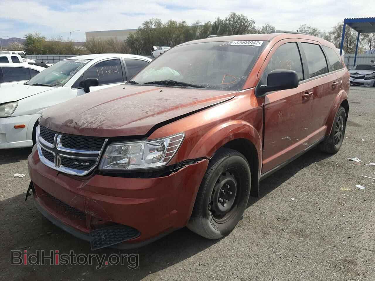 2012 DODGE JOURNEY - VIN: 3C4PDCAB0CT238264 - Фото 2