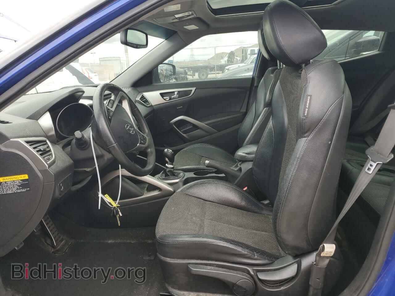 2013 HYUNDAI VELOSTER - VIN: KMHTC6AD7DU128352 - Фото 7
