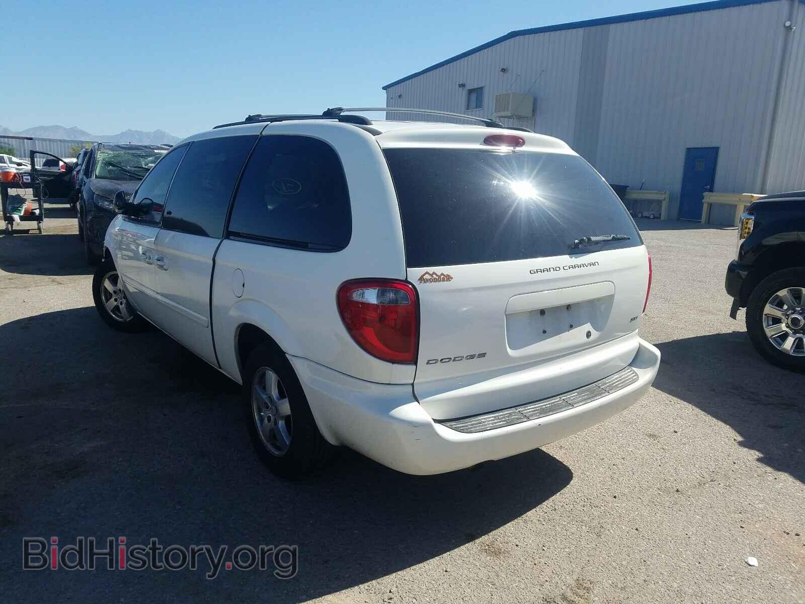 2007 DODGE CARAVAN - VIN: 2D4GP44L07R247561 - Фото 3