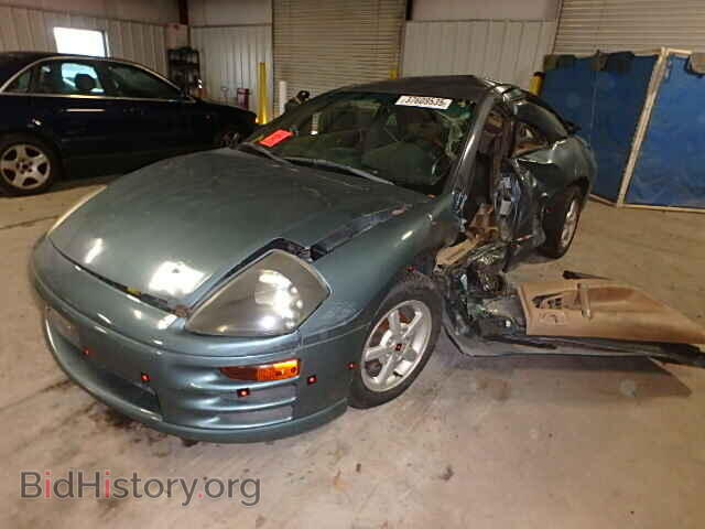 2001 MITSUBISHI ECLIPSE - VIN: 4A3AC34G61E162270 - Фото 2