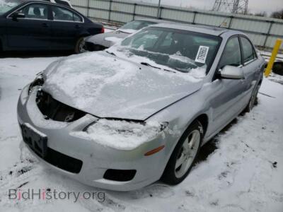 2007 Mazda 6 6 S, silver — VIN 1YVHP80D175M10880, Copart