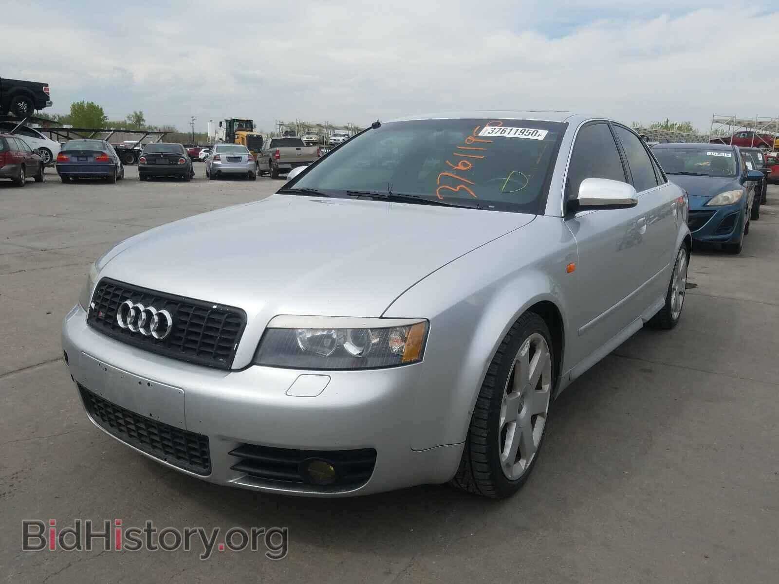 2004 AUDI S4/RS4 - VIN: WAUPL58E74A118210 - Фото 2