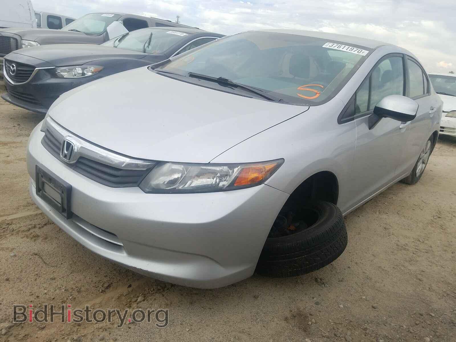 2012 HONDA CIVIC - VIN: 2HGFB2F57CH334109 - Photo 2