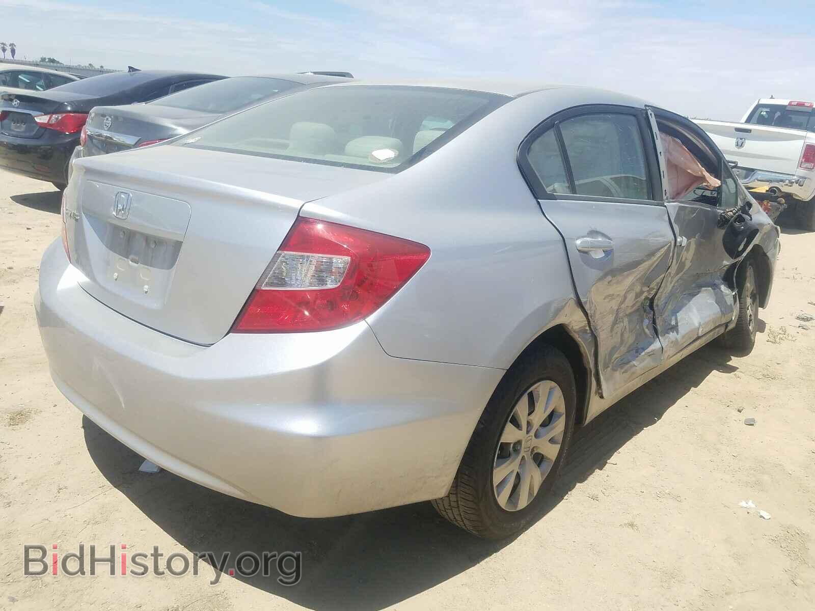 2012 HONDA CIVIC - VIN: 2HGFB2F57CH334109 - Photo 4
