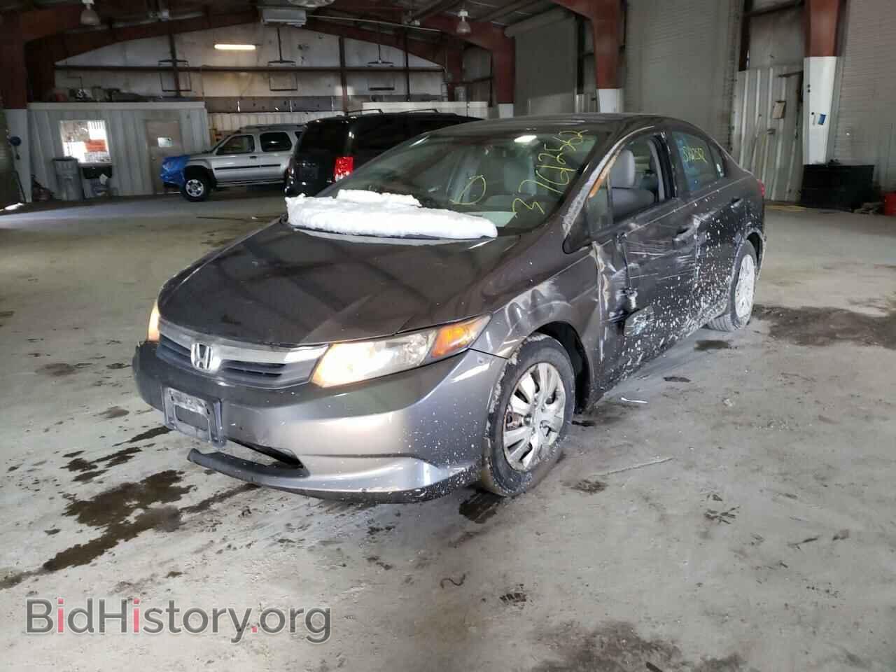 2012 HONDA CIVIC - VIN: 2HGFB2F53CH313676 - Фото 2