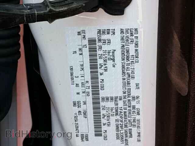 2015 FORD FOCUS - VIN: 1FADP3F29FL335651 - Фото 10