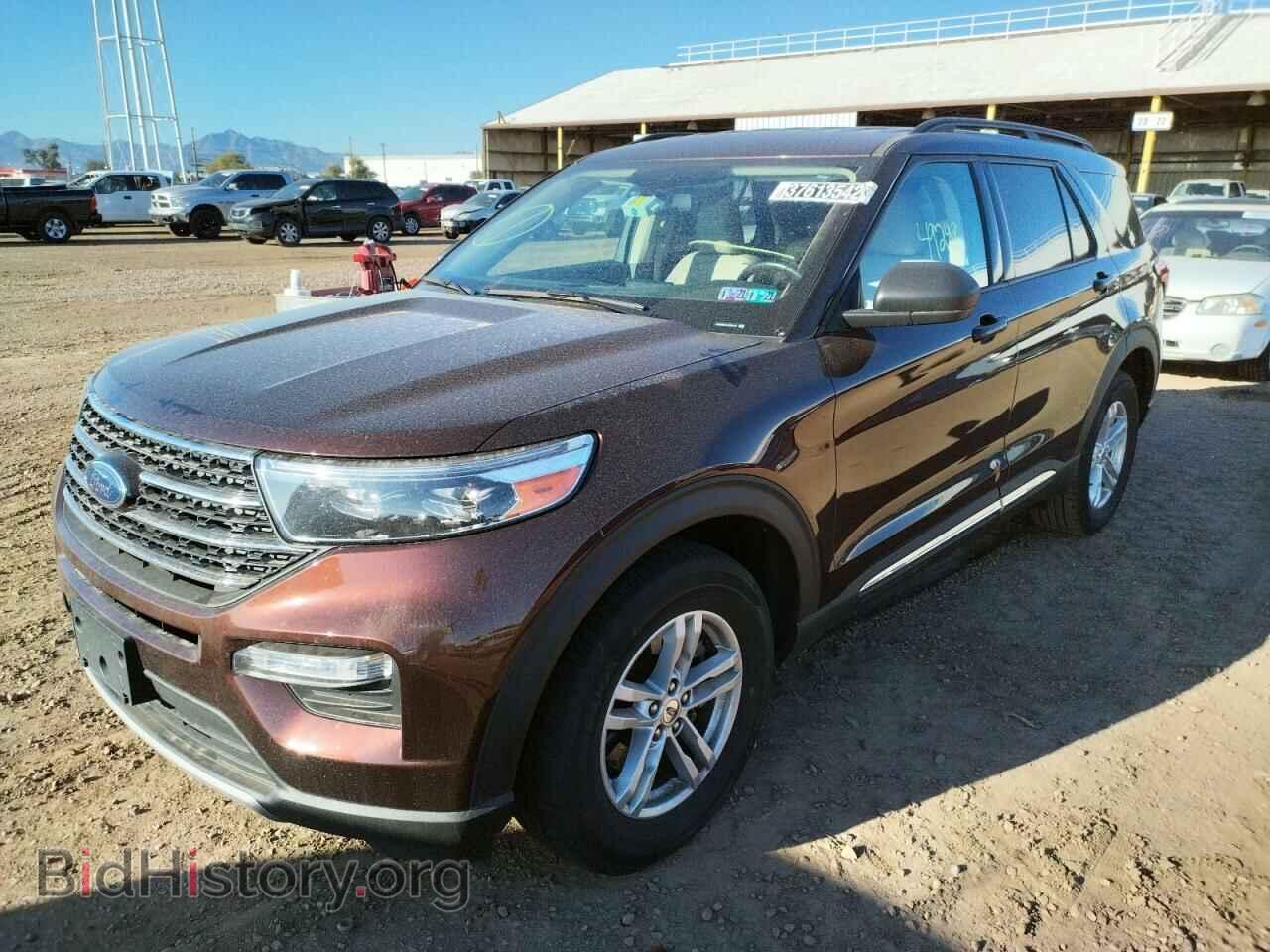 2020 FORD EXPLORER - VIN: 1FMSK8DH4LGB65137 - Фото 2