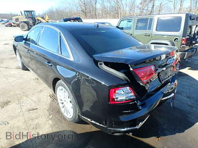 2014 AUDI A8 - VIN: WAUR2AFD7EN007133 - Фото 3