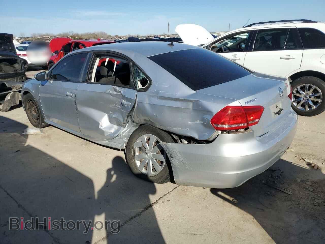 2012 VOLKSWAGEN PASSAT - VIN: 1VWAP7A32CC089698 - Фото 2