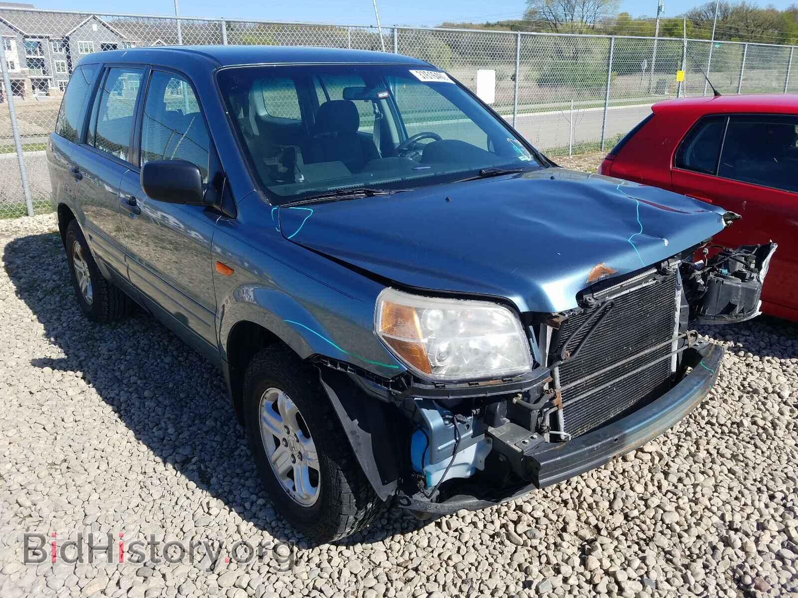 Фотография 5FNYF28197B006577 - HONDA PILOT 2007