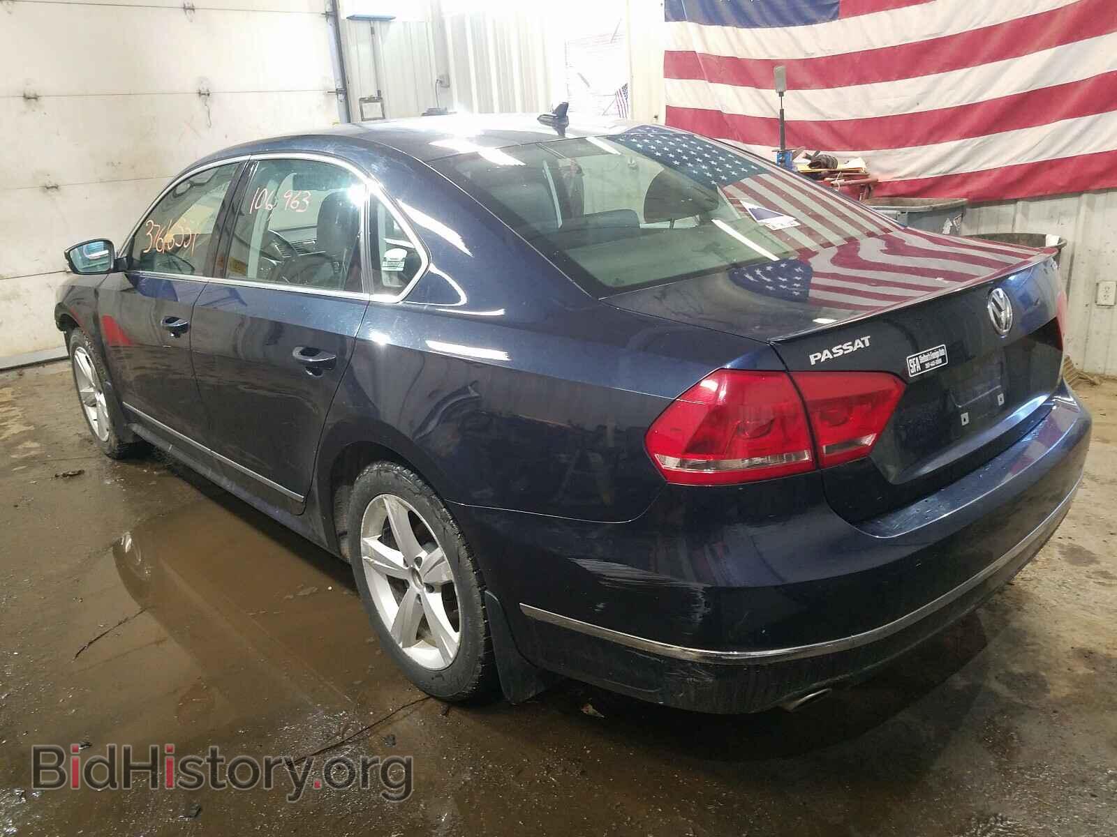 2013 VOLKSWAGEN PASSAT - VIN: 1VWCN7A39DC008101 - Фото 3