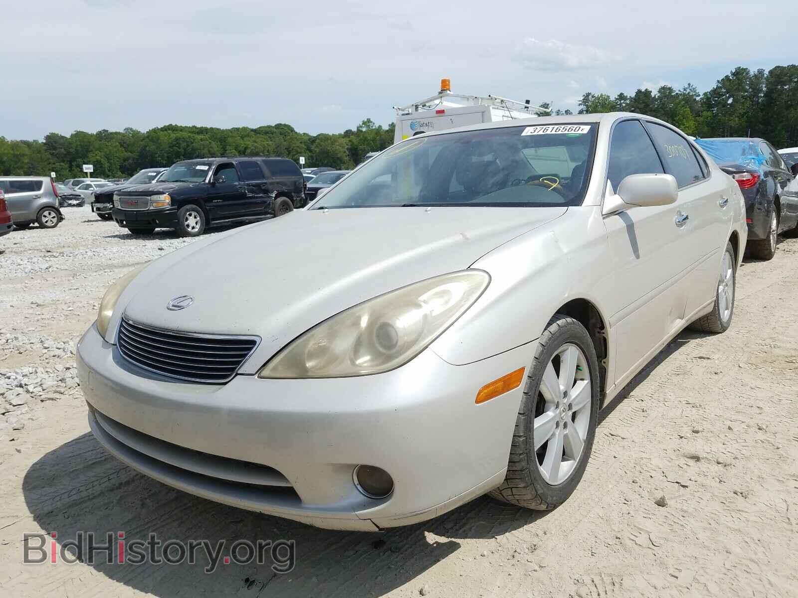 2005 LEXUS ES330 - VIN: JTHBA30GX55139551 - Фото 2