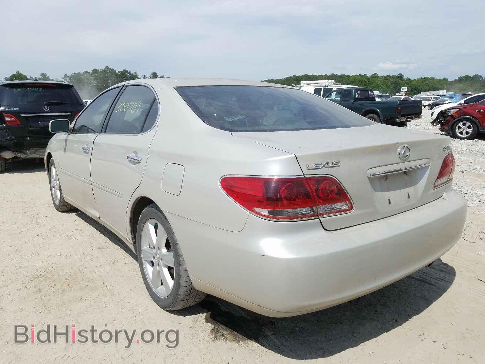 2005 LEXUS ES330 - VIN: JTHBA30GX55139551 - Фото 3