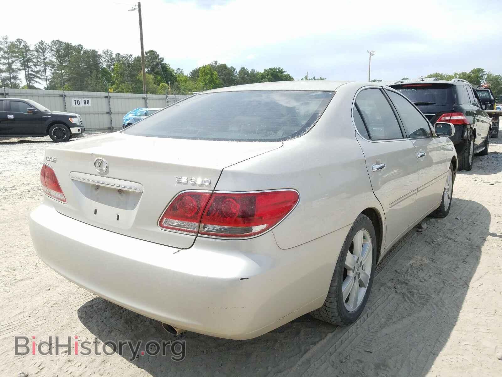 2005 LEXUS ES330 - VIN: JTHBA30GX55139551 - Фото 4