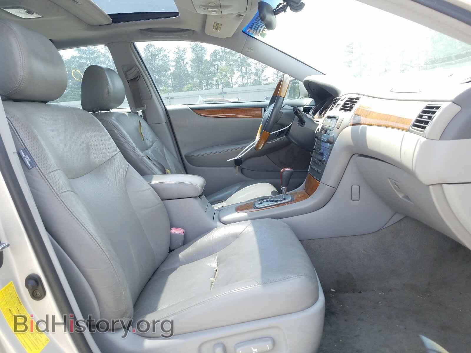 2005 LEXUS ES330 - VIN: JTHBA30GX55139551 - Фото 5