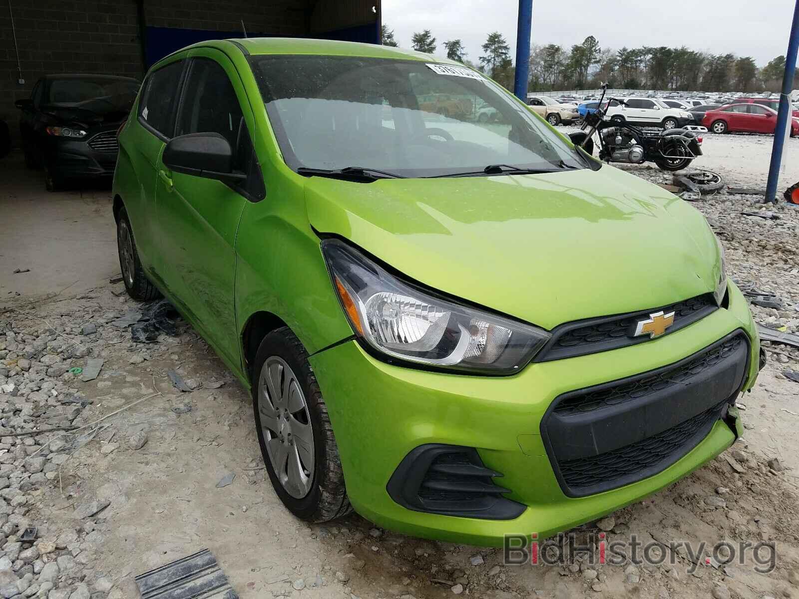 Photo KL8CB6SA9GC571293 - CHEVROLET SPARK 2016