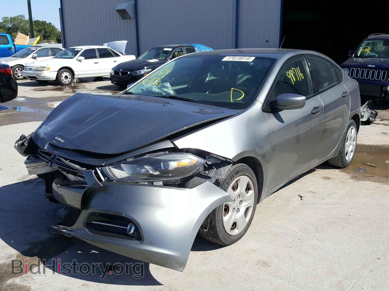 2013 DODGE DART - VIN: 1C3CDFAA5DD312636 - Фото 2