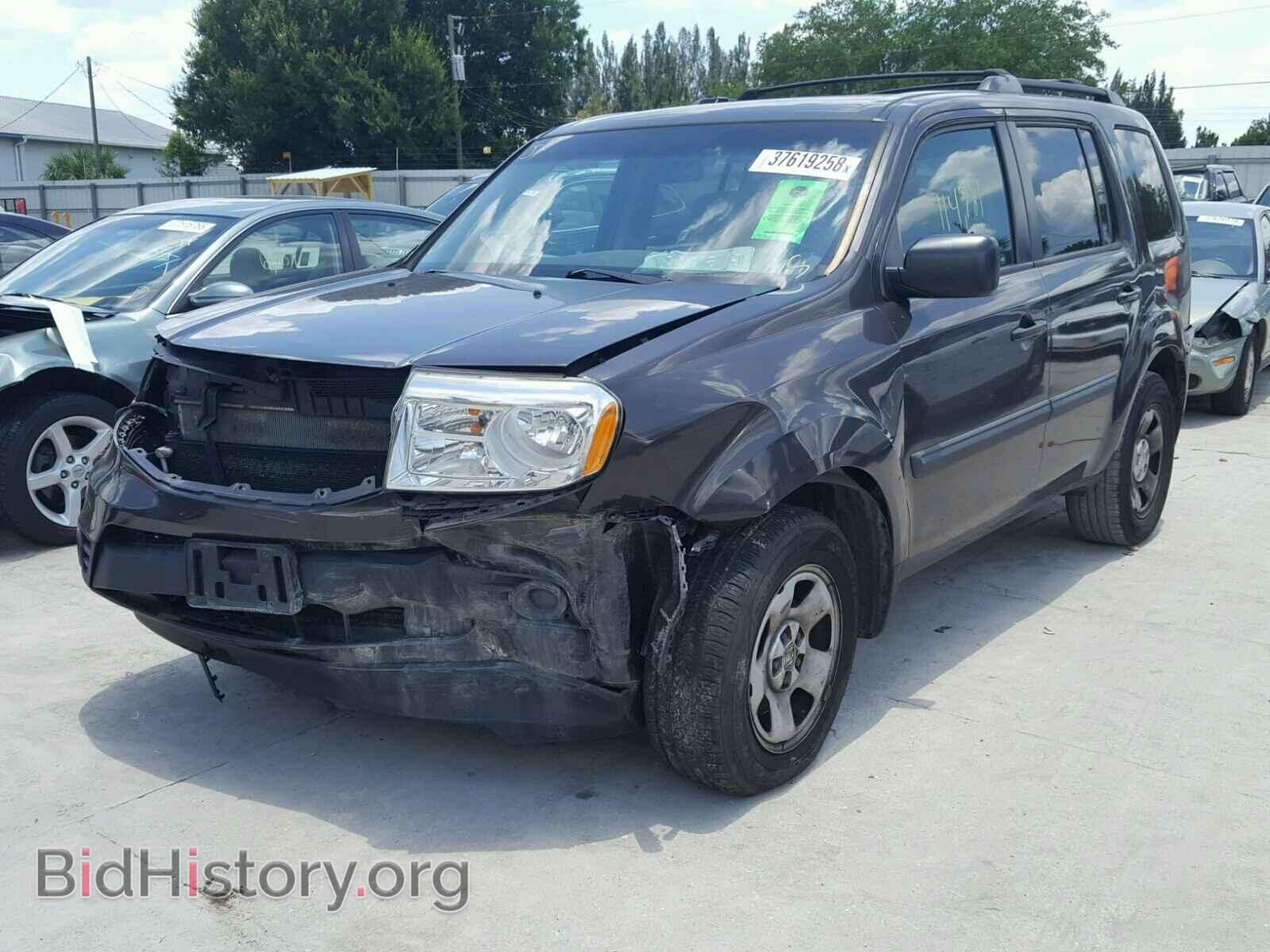 2012 HONDA PILOT - VIN: 5FNYF4H27CB009850 - Фото 2