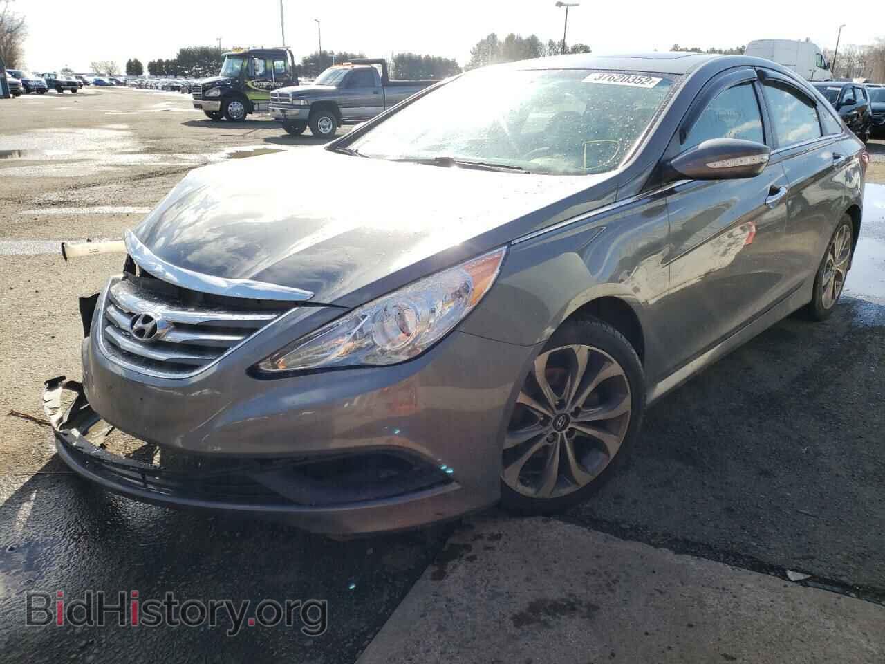 2014 HYUNDAI SONATA - VIN: 5NPEC4AC6EH849377 - Фото 2