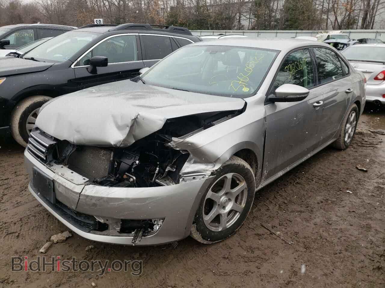 2012 VOLKSWAGEN PASSAT - VIN: 1VWAP7A33CC084476 - Фото 2