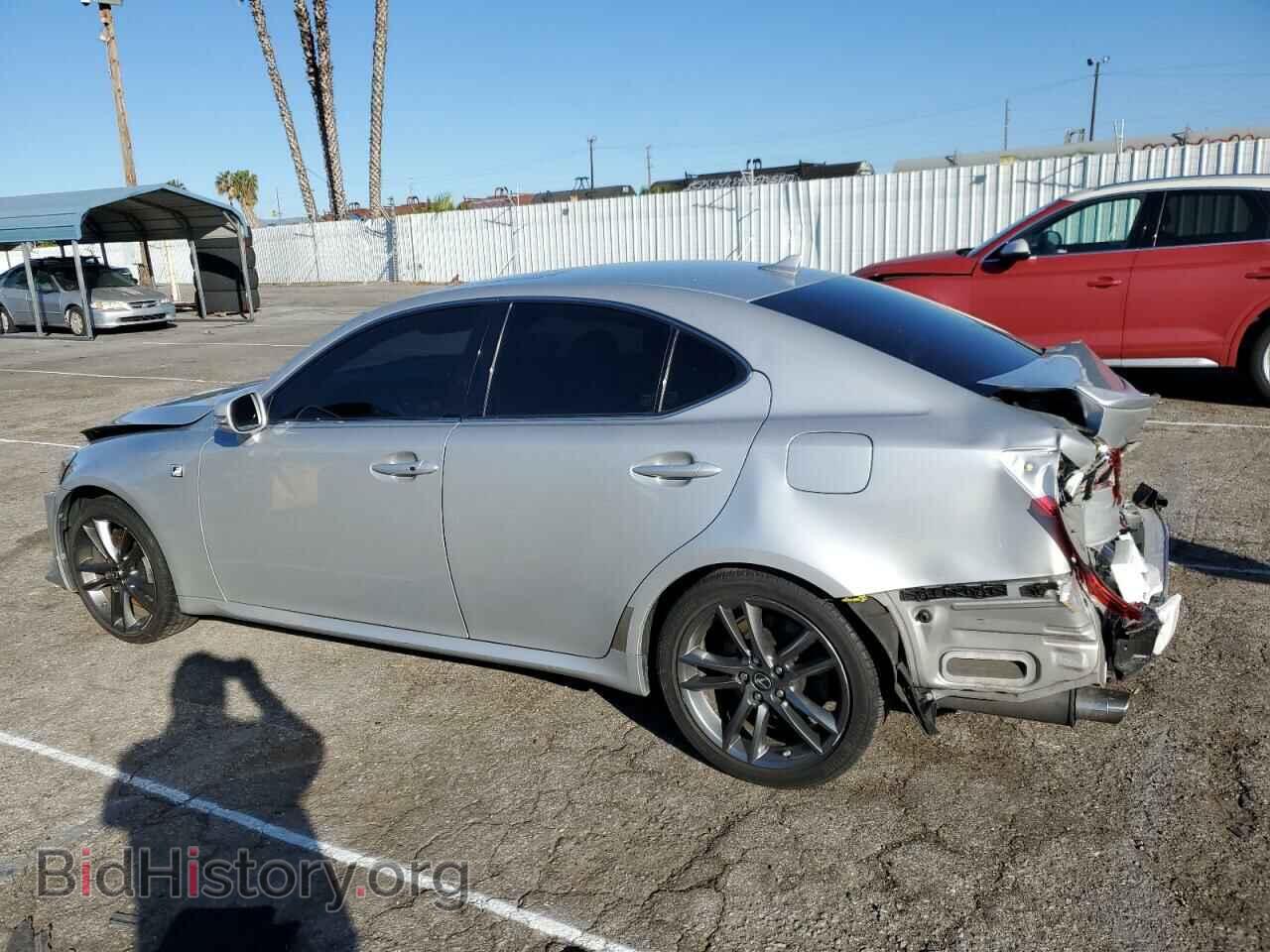 2012 LEXUS IS - VIN: JTHBE5C21C5030487 - Фото 2