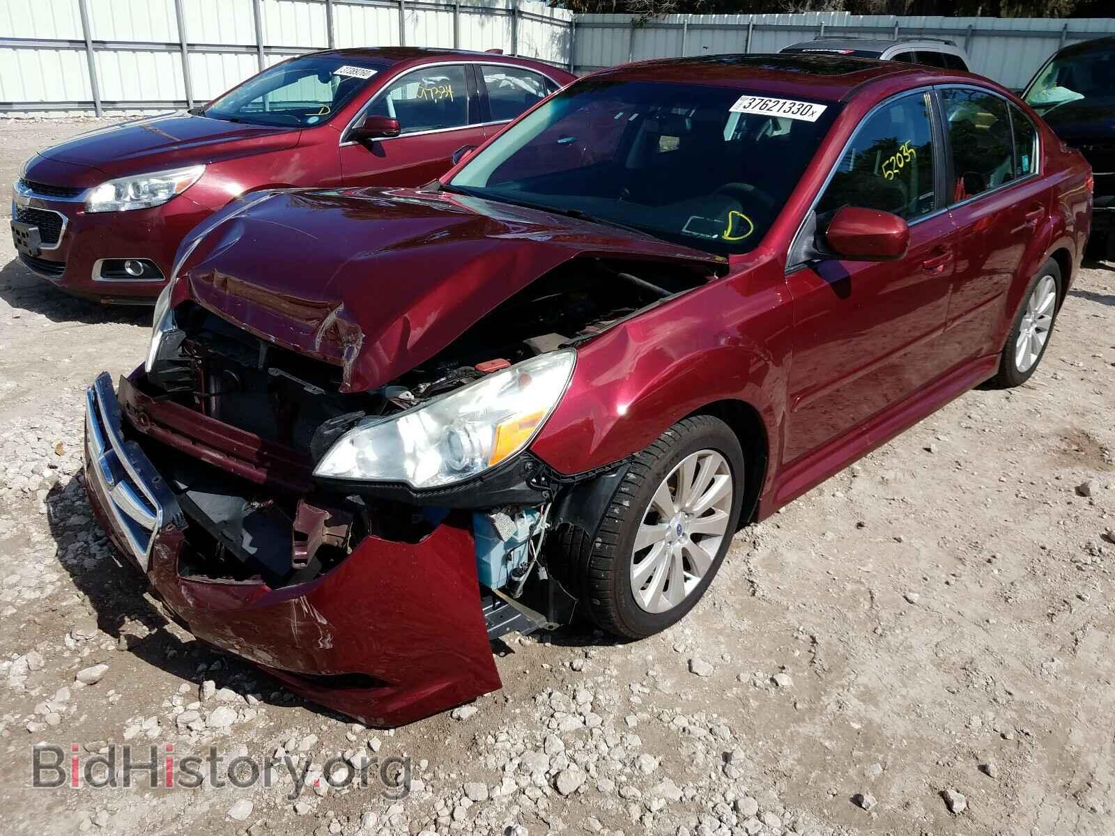 2012 SUBARU LEGACY - VIN: 4S3BMDL62C2010672 - Фото 2