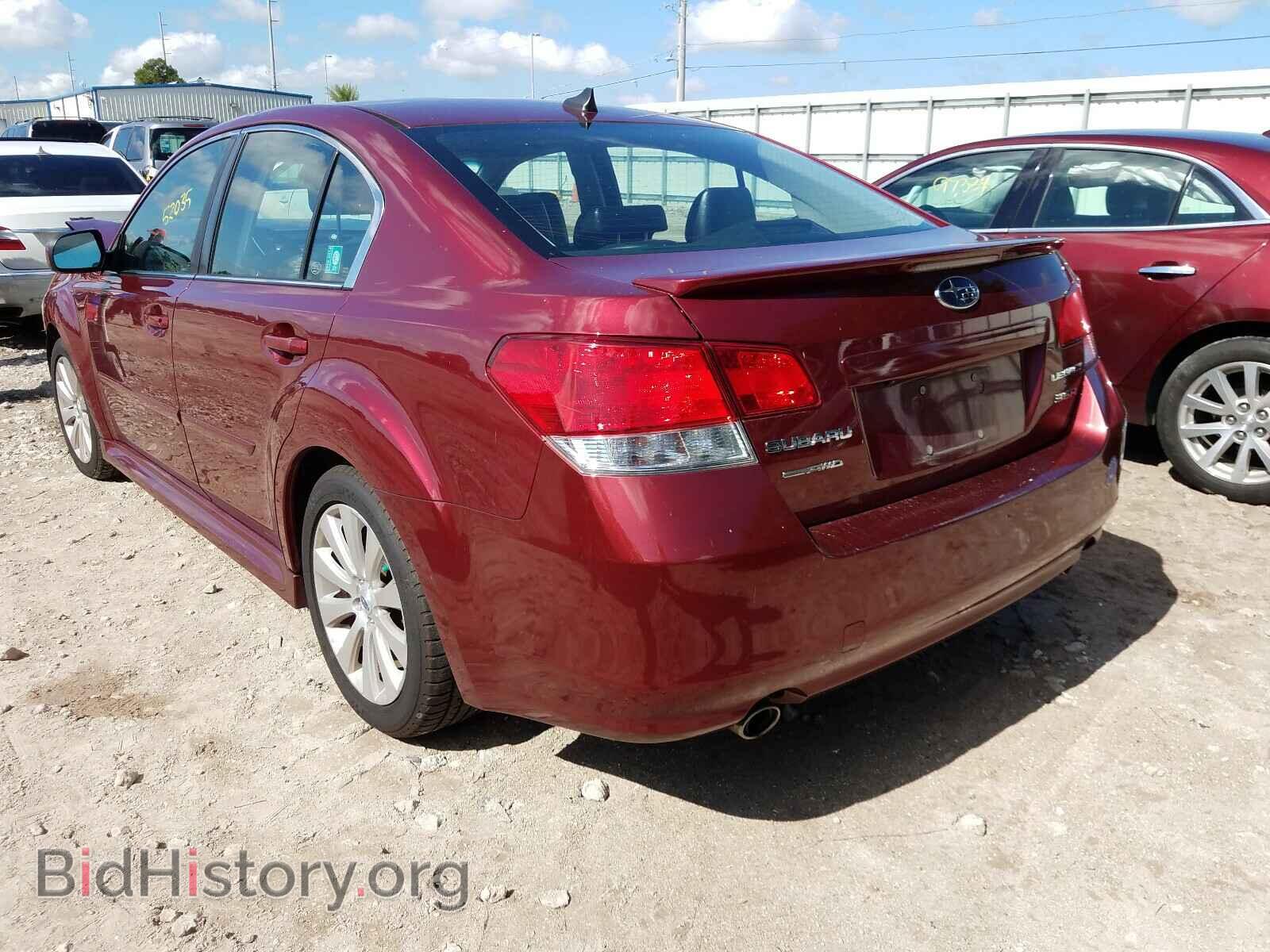 2012 SUBARU LEGACY - VIN: 4S3BMDL62C2010672 - Фото 3