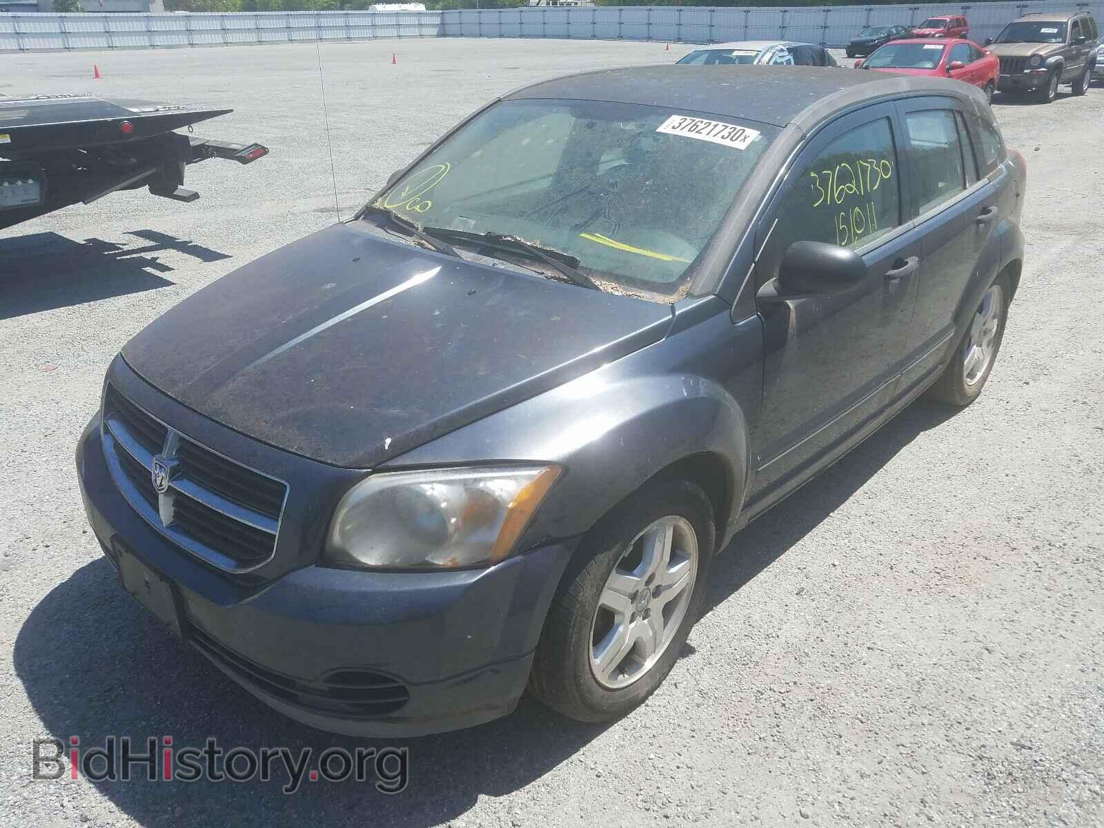 2007 DODGE CALIBER - VIN: 1B3HB48B27D373989 - Фото 2