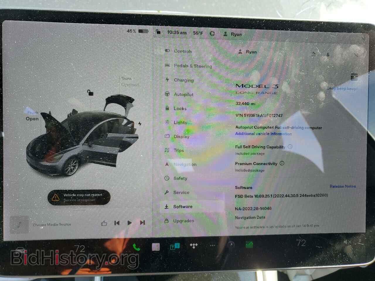 2018 TESLA MODEL 3 - VIN: 5YJ3E1EA1JF012747 - Photo 9