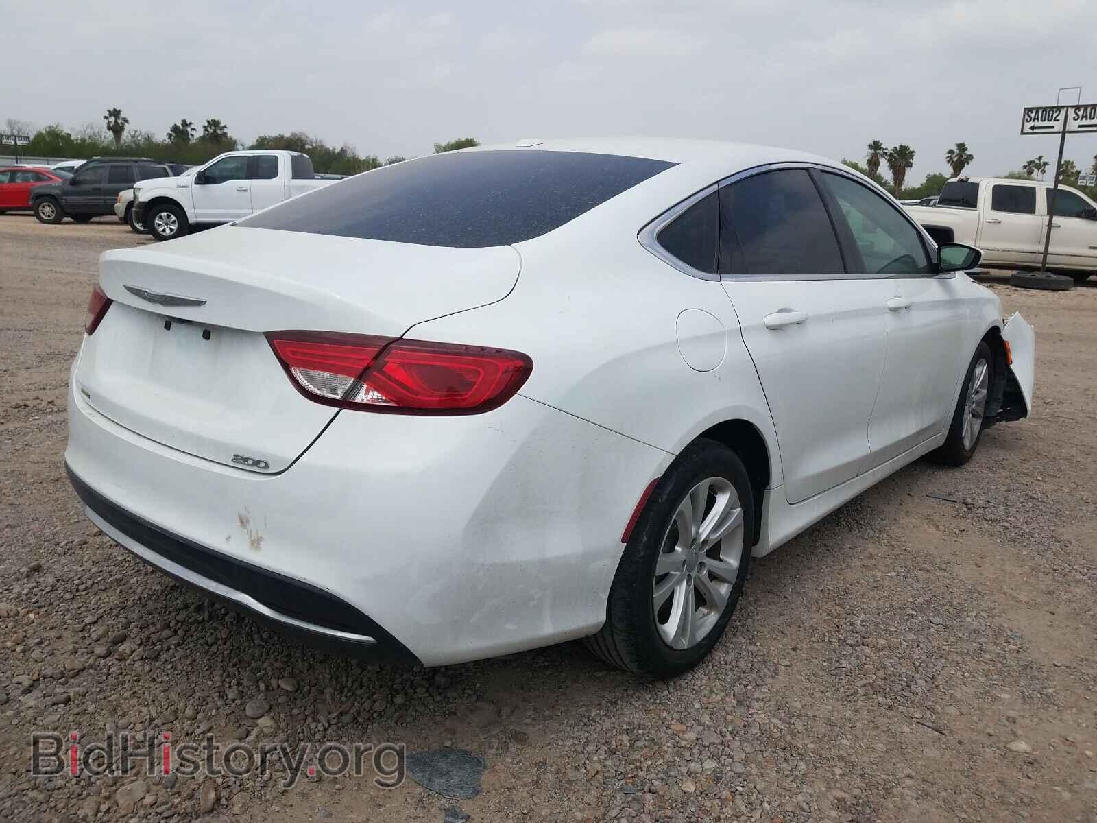 2015 CHRYSLER 200 - VIN: 1C3CCCABXFN594263 - Фото 4