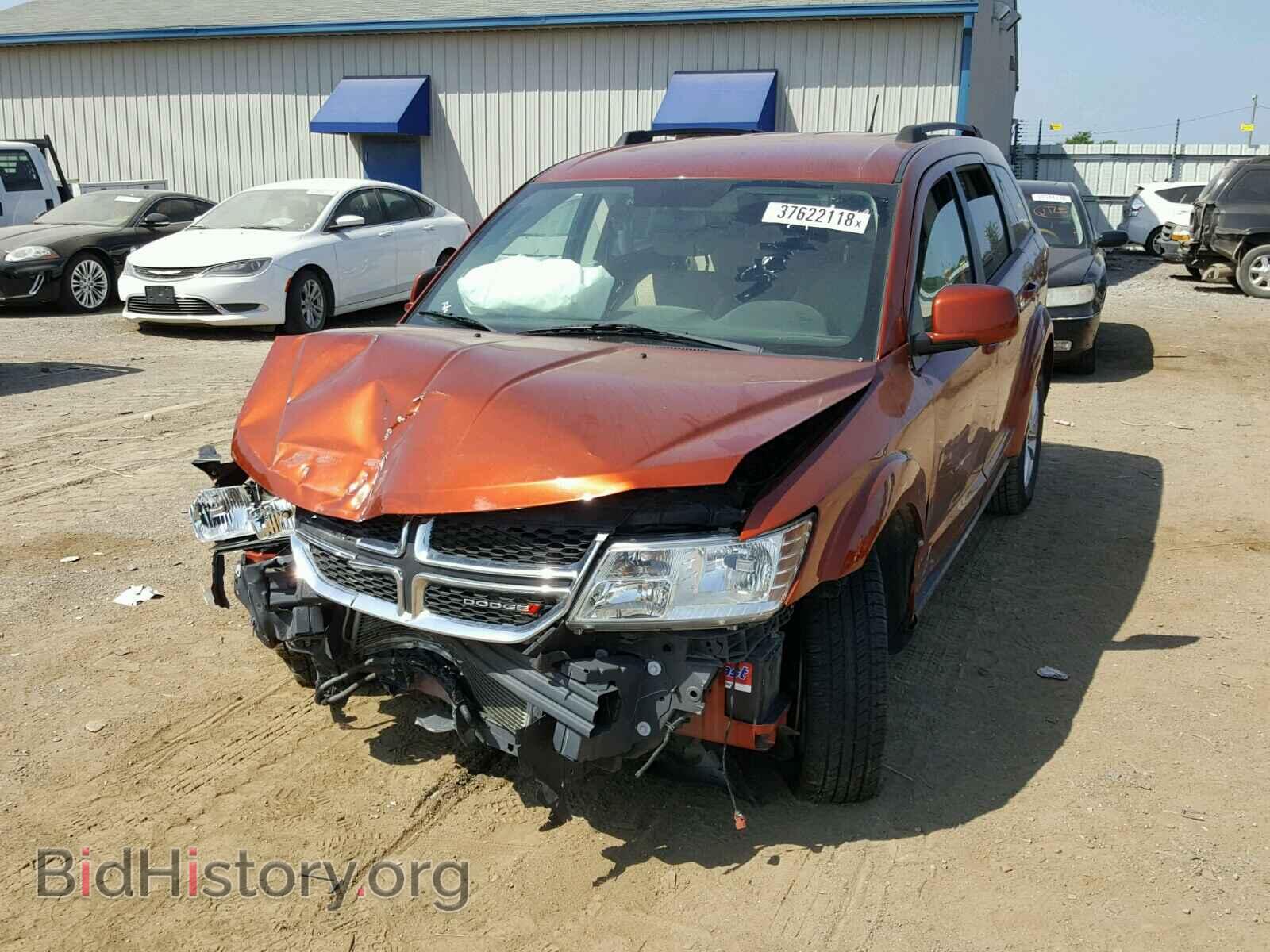 2013 DODGE JOURNEY - VIN: 3C4PDCBG8DT522401 - Фото 2