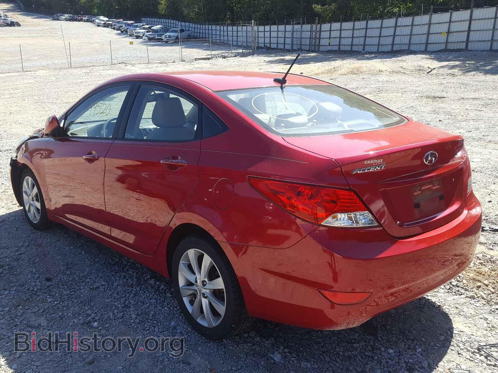 2014 HYUNDAI ACCENT - VIN: KMHCU4AE5EU627260 - Фото 3