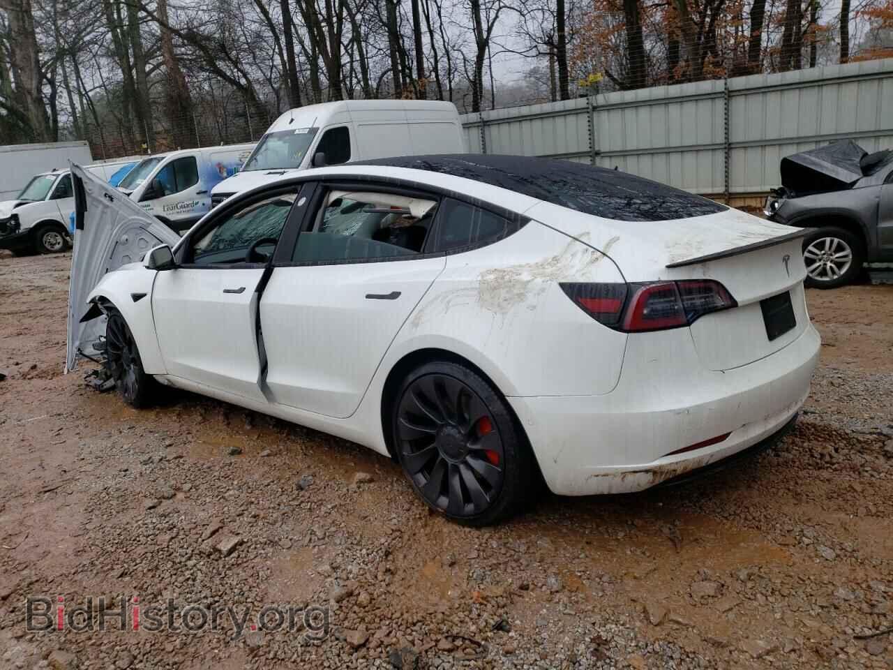 2021 TESLA MODEL 3 - VIN: 5YJ3E1EC7MF044589 - Фото 2