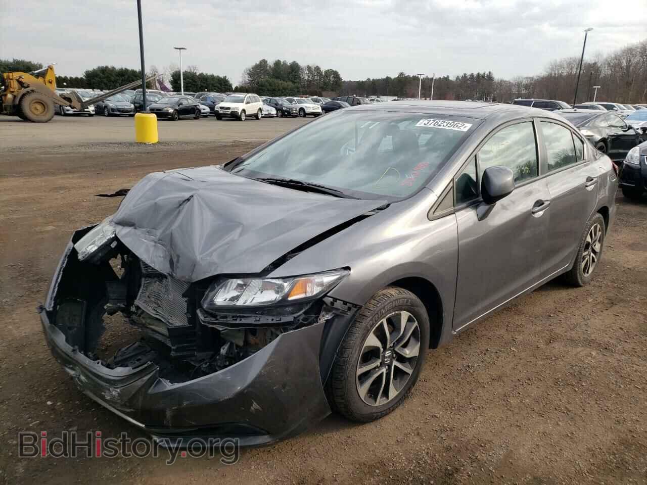 2013 HONDA CIVIC - VIN: 19XFB2F82DE249572 - Фото 2