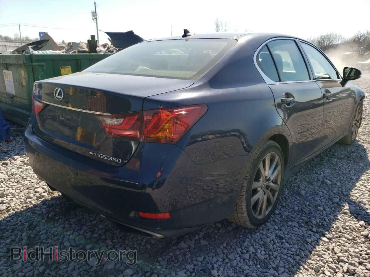 2013 LEXUS GS350 - VIN: JTHCE1BL0D5012782 - Фото 4