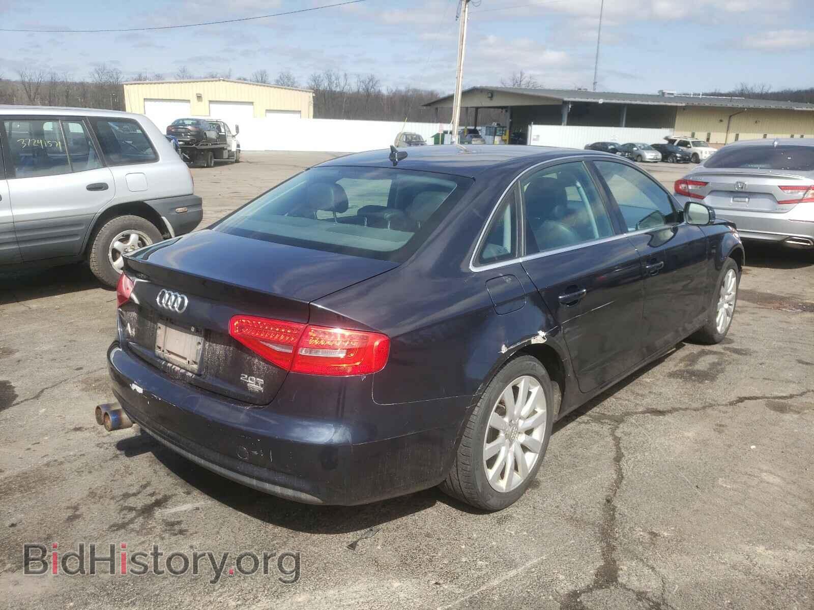 2013 AUDI A4 - VIN: WAUBFAFL3DN007920 - Фото 4