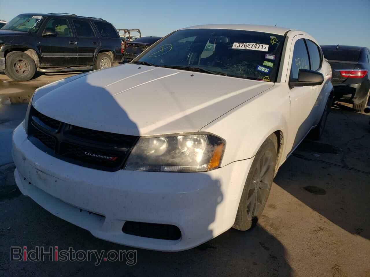 2014 DODGE AVENGER - VIN: 1C3CDZAG9EN104356 - Фото 2