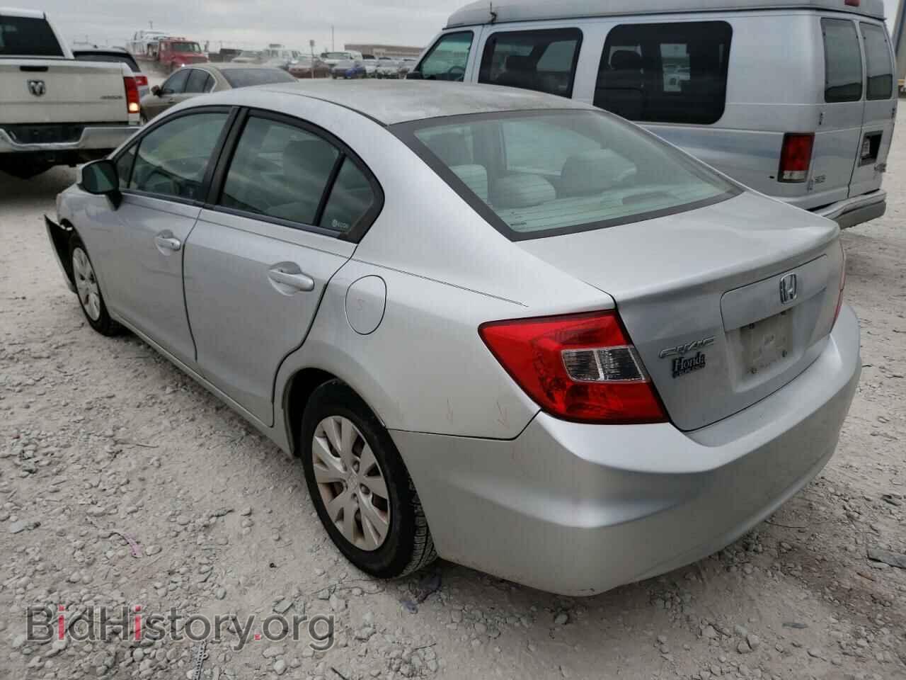 2012 HONDA CIVIC - VIN: 2HGFB2F51CH331898 - Фото 3