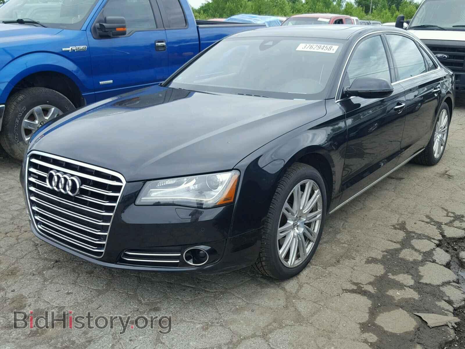 2011 AUDI A8 - VIN: WAURVAFD2BN027230 - Фото 2
