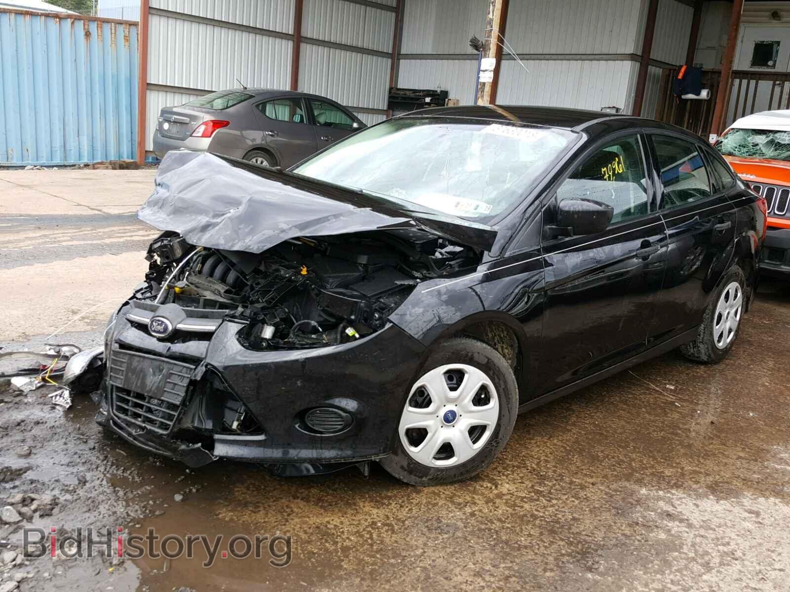 2014 FORD FOCUS - VIN: 1FADP3E21EL428874 - Фото 2