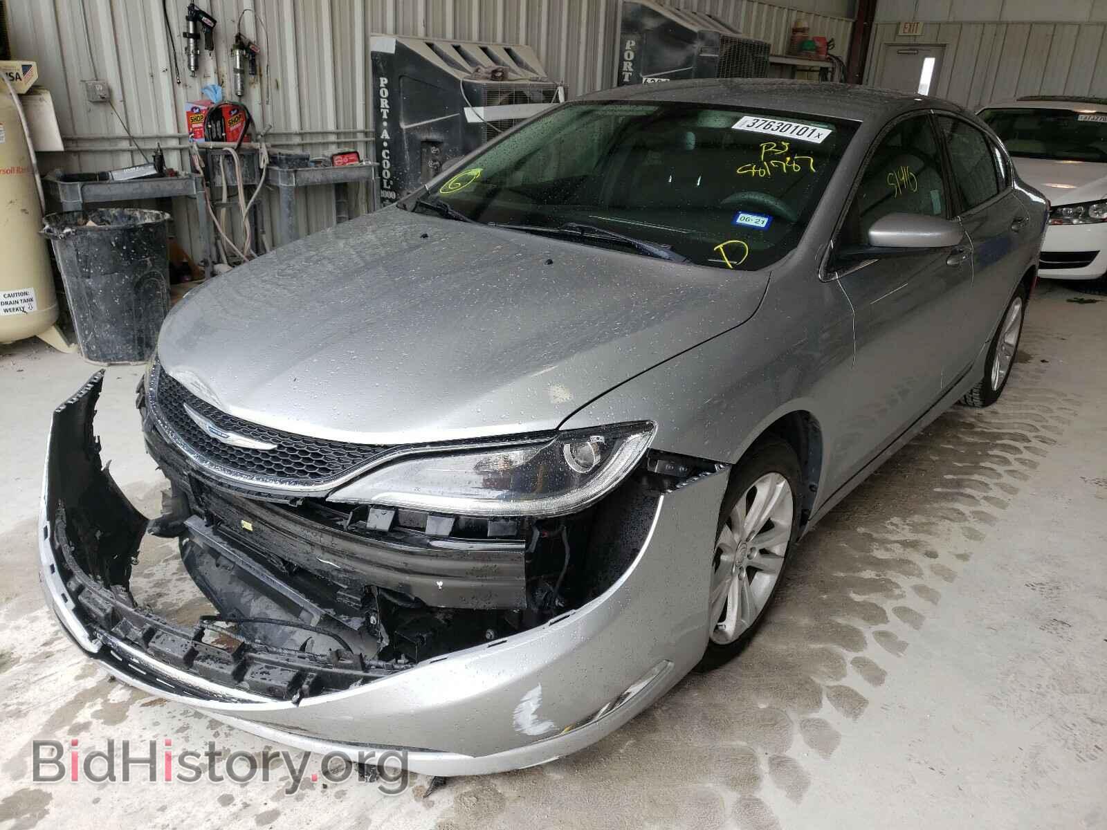 2015 CHRYSLER 200 - VIN: 1C3CCCAB8FN581737 - Фото 2