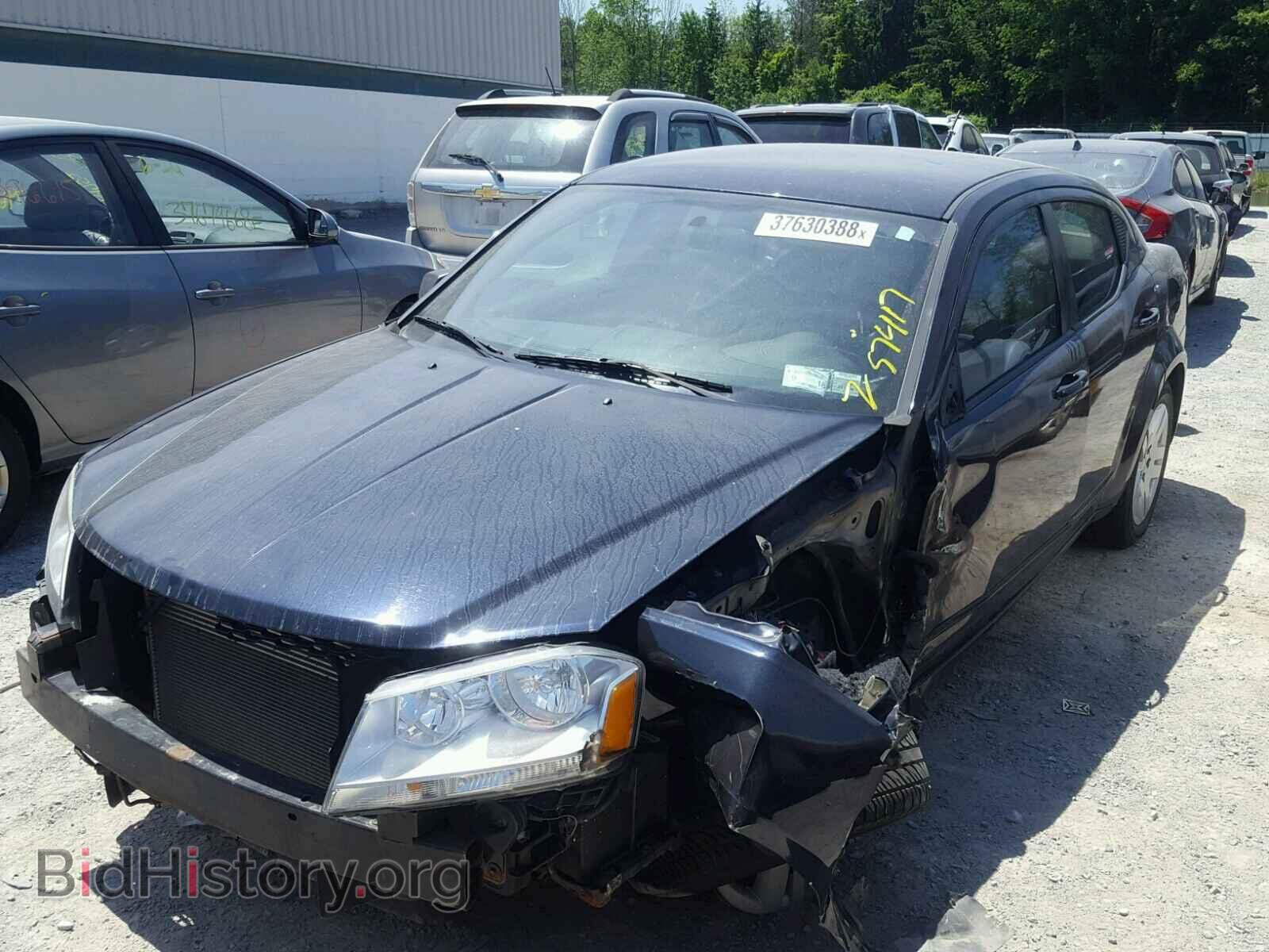 2011 DODGE AVENGER - VIN: 1B3BD4FB3BN540947 - Фото 2