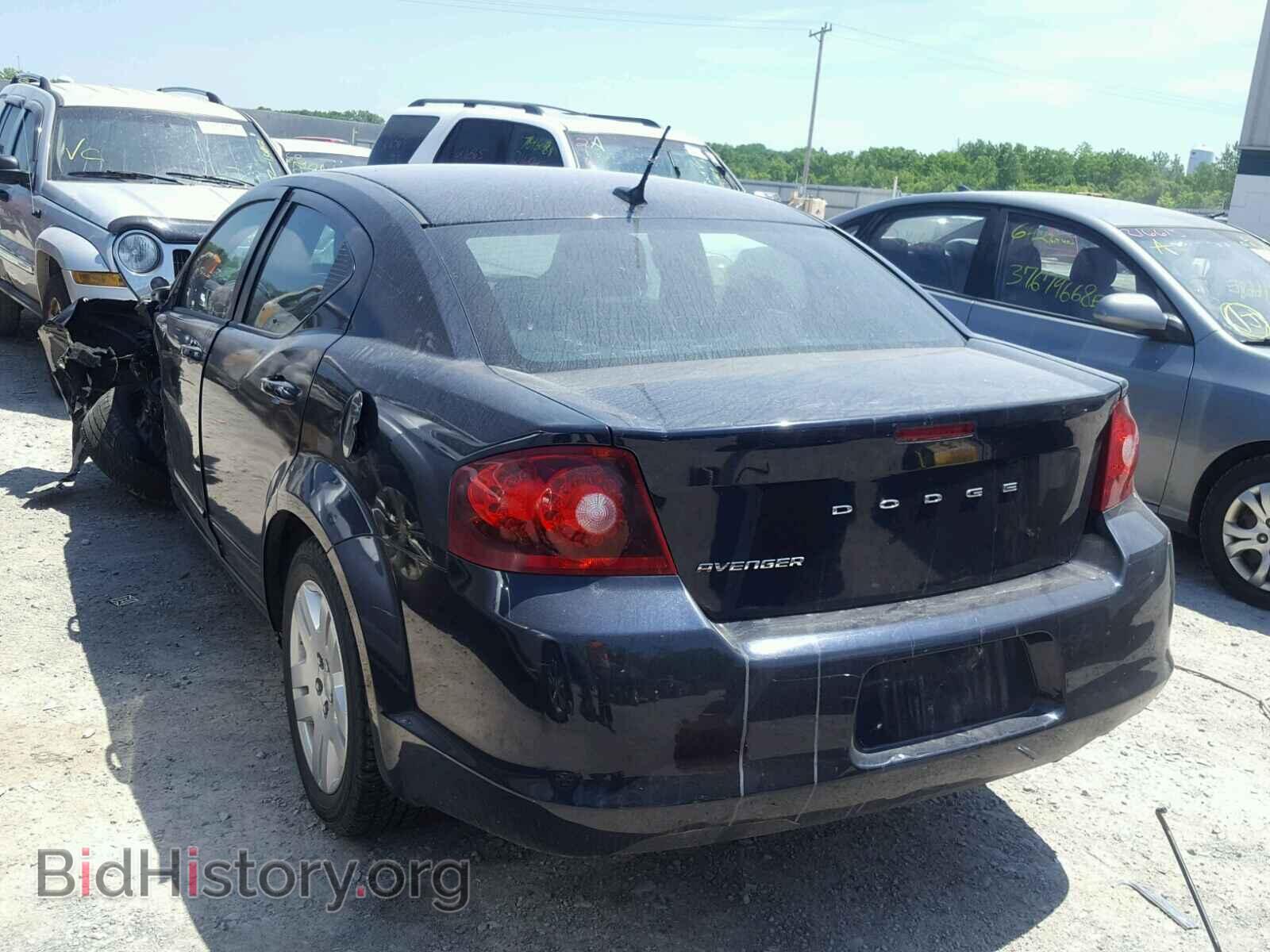 2011 DODGE AVENGER - VIN: 1B3BD4FB3BN540947 - Фото 3
