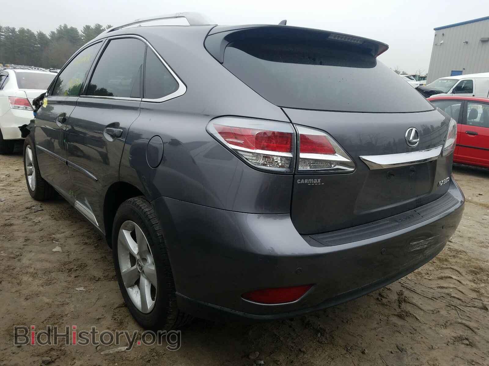 2013 LEXUS RX350 - VIN: 2T2BK1BAXDC185194 - Фото 3